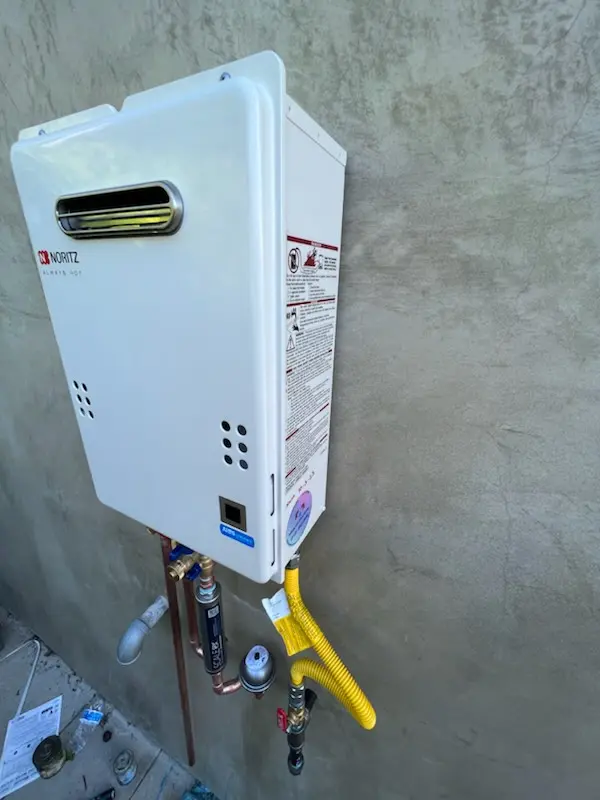 Tankless water heater installation for Beaver Dam homes